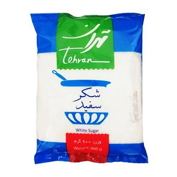 شکر سفید تهران مقدار 900 گرم